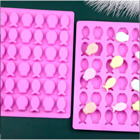 Khuôn Silicon Chip Chip Hình Cá - Giao màu ngẫu nhiên