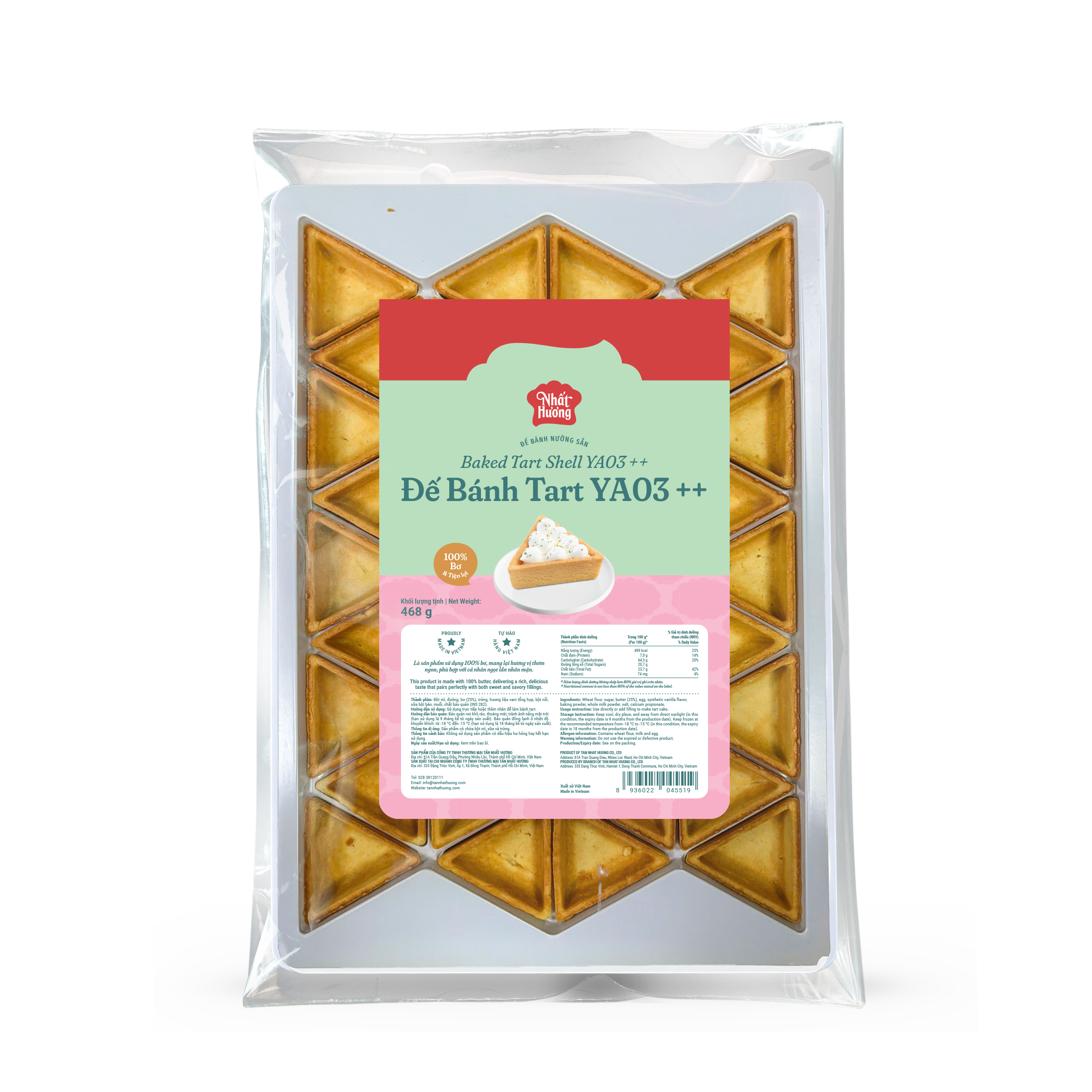 Đế bánh Tart Ya03 ++ Đế bánh Tart Ya03 ++