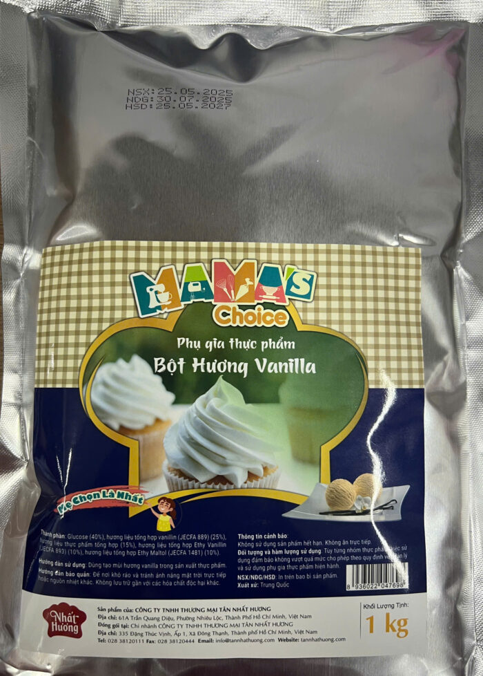 Bột Hương Vanilla Mama's Choice (1kg) - Ảnh 1