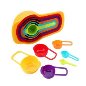 Bộ Cup Đong Nhựa Đủ Màu 6 Cái