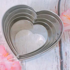 khuôn inox tim không đáy