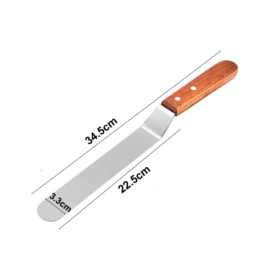 Dao Chà Láng Cong Cán Gỗ 8092 (9 inch)