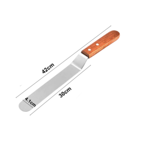 Dao Chà Láng Cong Cán Gỗ 8095 (12 inch)