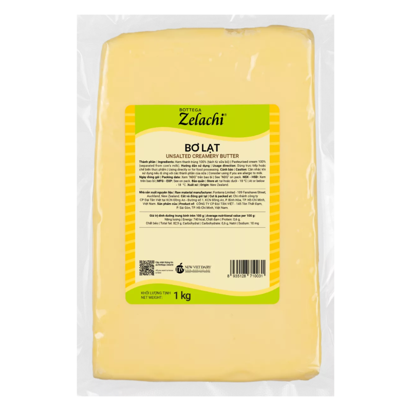 bo-lat-zelachi-1kg Bơ Lạt Bottega Zelachi (1kg) - Ảnh 1