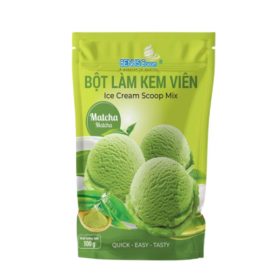 Bột Làm Kem Viên Trà Xanh (100g)