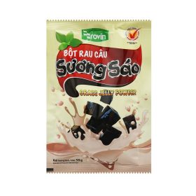 Bột Rau Câu Sương Sáo Đen Rovin (50g - 1 gói)