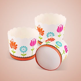 Ly Giấy Cupcake Tròn 931 Trung 50 Cái- Giao Họa Tiết Và Màu Ngẫu Nhiên