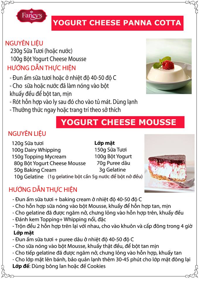 Bột Yogurt Cheese Mousse 1kg-02