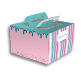 Hộp Đựng Bánh Sinh Nhật Kèm Đế (Size 30cm)