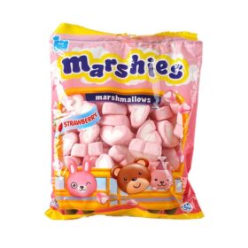 Kẹo Xốp Hương Dâu Heart Strawberry Marshmallows (250g)