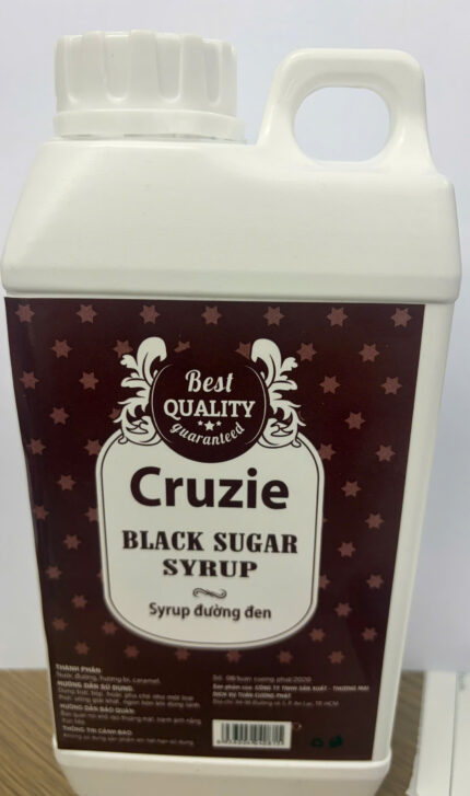 Nước Đường Đen Black Sugar Syrup (1kg) - Giao Bao Bì Ngẫu Nhiên