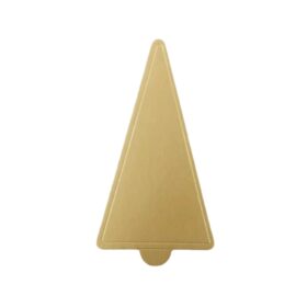 Đế Lót Bánh Hình Tam Giác Màu Vàng