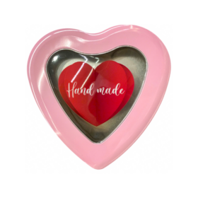 Hộp Thiếc Tim Trong Hand Made - Giao Hàng 1 Cái