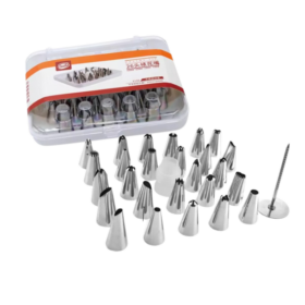 Bộ Đuôi Bắt Hoa Kem 8186 (26 cái)