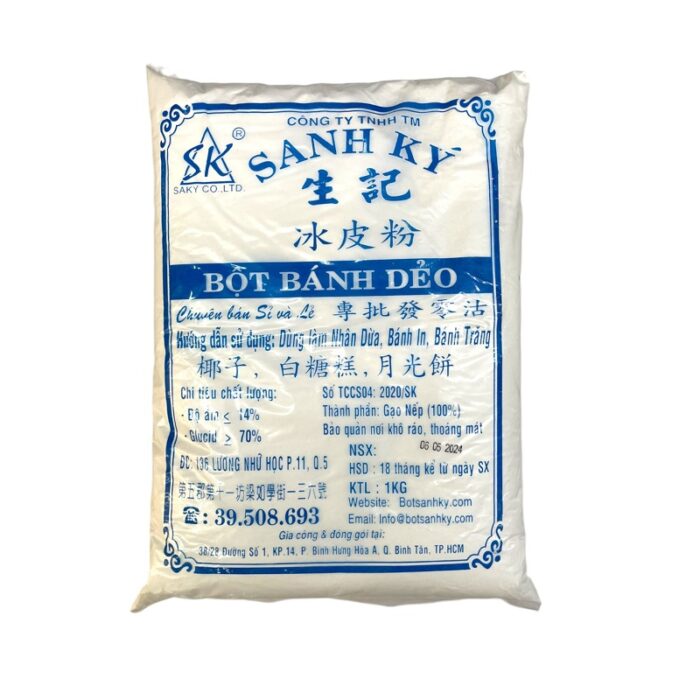 Bột Bánh Dẻo Loại Thường Sanh Ký (1kg) - Ảnh 1