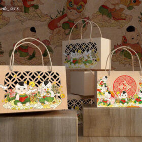 Hộp Kraft Đông Hồ Size S