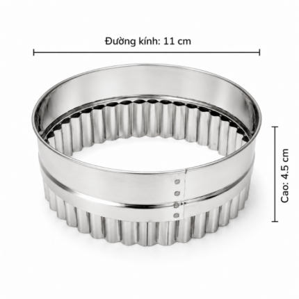 Khuôn Nhấn Pateso Tròn (11cm)