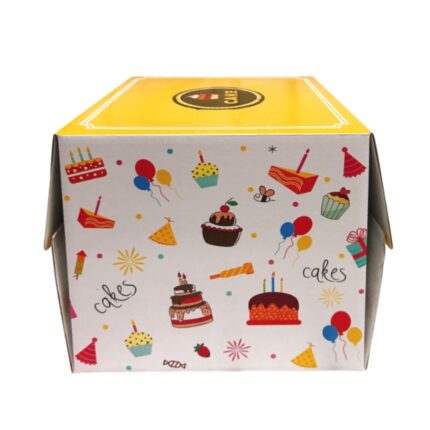 Hộp Quai Xách Vàng Kèm Đế (30cm)