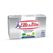 Bơ Lạt Elle – Vire 60% Béo – Bao Bì Trắng (200g)