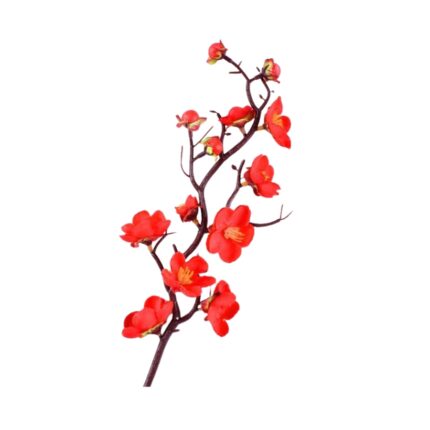 Cành Hoa Đào Trang Trí Bánh