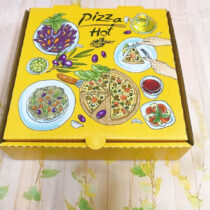 Hop Giay Pizza Mau Vang