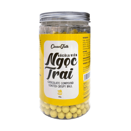 Sô Cô La Viên Ngọc Trai Màu Vàng - Hương Chuối Cacao Talk (400g)