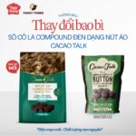Sô Cô La Compound Đen Dạng Nút Áo Cacao Talk (1 kg) - Ảnh 2