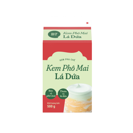 Kem phô mai Lá Dứa