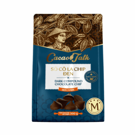 Sô Cô La Chip Đen Cacao Talk - Size M (300 g)