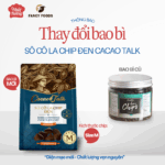 Sô Cô La Chip Đen Cacao Talk - Size M (300 g) - Ảnh 3