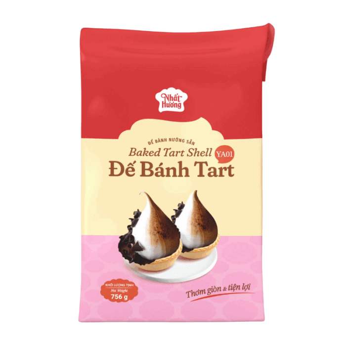 Đế Bánh Tart YA01 Nhất Hương (756 g - 36 Cái) - Ảnh 1