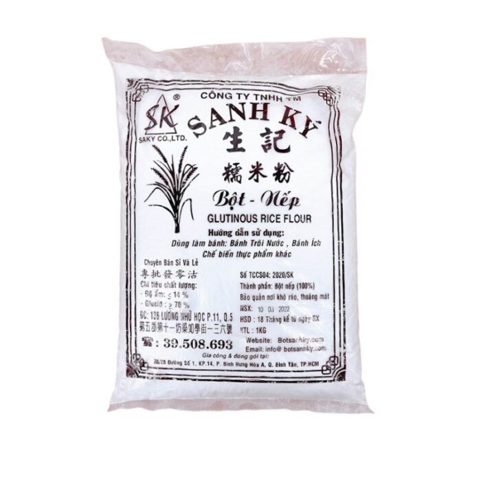 Bột Nếp Sanh Ký (1kg) - Ảnh 1