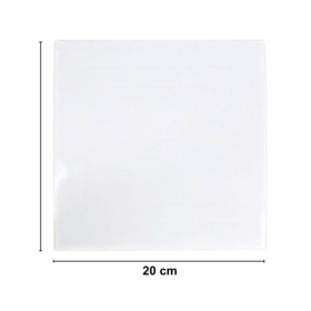 Đế Vuông K Mút Trắng (20cm)