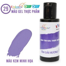 Màu Gel Tím Oải Hương Unicorn D29 (28g)