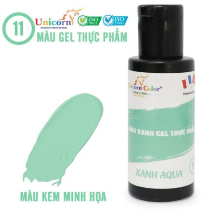 Màu Gel Xanh Aqua Unicorn D11 (28g)