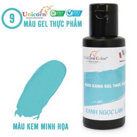 Màu Gel Xanh Ngọc Lam Unicorn D09 (28g)