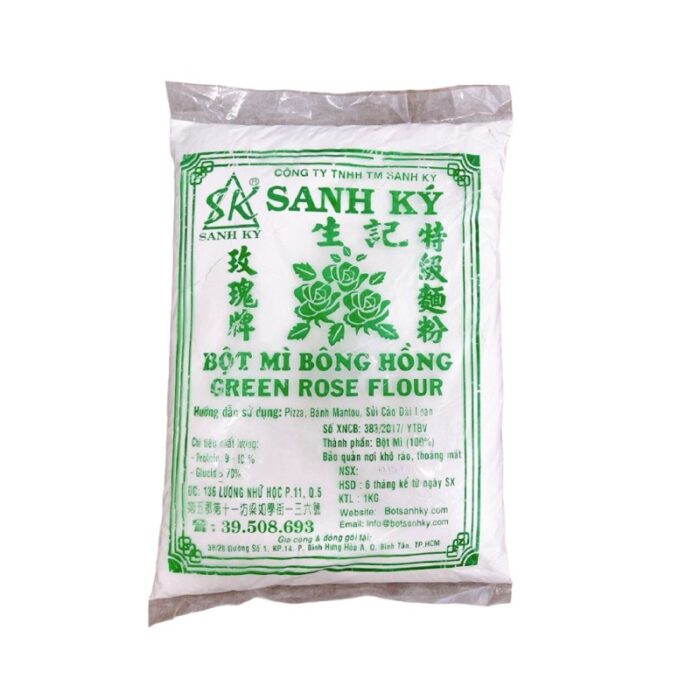Bột Mì Bông Hồng Xanh Sanh Ký (1kg) - Ảnh 1