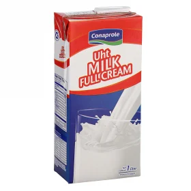 Sữa Nguyên Kem Không Đường UHT ConaProle (1 lít) - Hộp Đỏ Cao