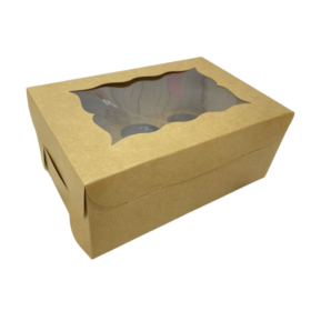 Hộp Cupcake Kraft 12 Ngăn