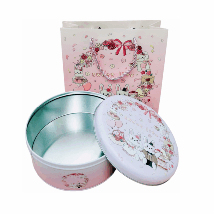 Hộp Thiếc Tròn Sweet Lite