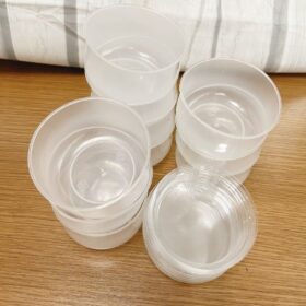 Ly Nhựa Tròn Kèm Nắp 2001-110ml (10 Cái)