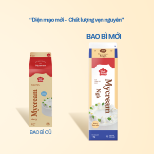 Mycream nga 02 Kem Trang Trí Bánh Kem Mycream Ngà Nhất Hương - A6 (1 kg)