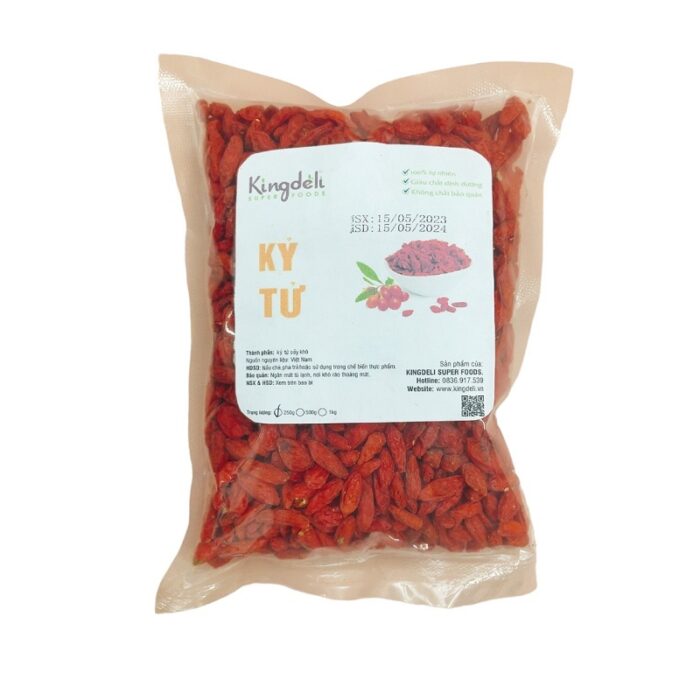 Kỷ Tử Sấy Khô Kingdeli (250g) - Ảnh 1