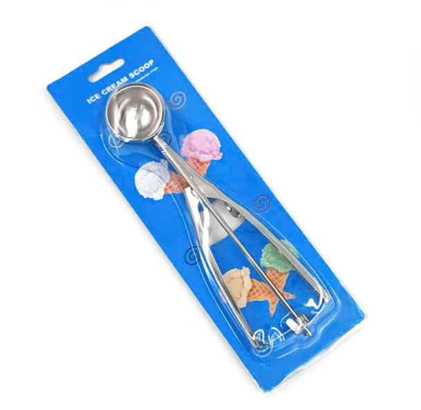 muong xuc kem nho Muỗng Xúc Kem Inox Nhỏ 4cm - Ảnh 1