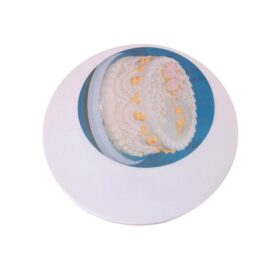 Bàn Xoay Nhựa  Màu Trắng 31cm- Không Đổi Trả