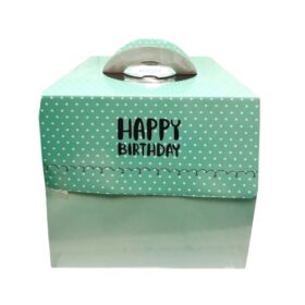 Hộp Quai Xách Bi Xanh (30cm x 30cm)