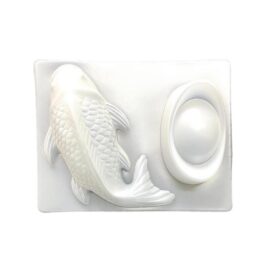 Khuôn Nhựa 1 Cá 1 Thỏi Vàng - Giao hàng 1 cái