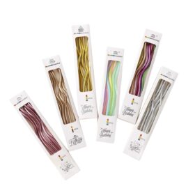 Nến Xoắn Nhũ Dài