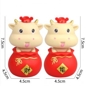 Trâu Vàng Trang Trí Bánh Kem