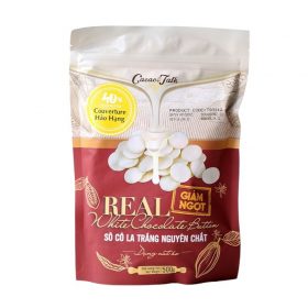 Sô Cô La Trắng Nguyên Chất 40% Cacao Talk - Dạng Nút Áo (500g)